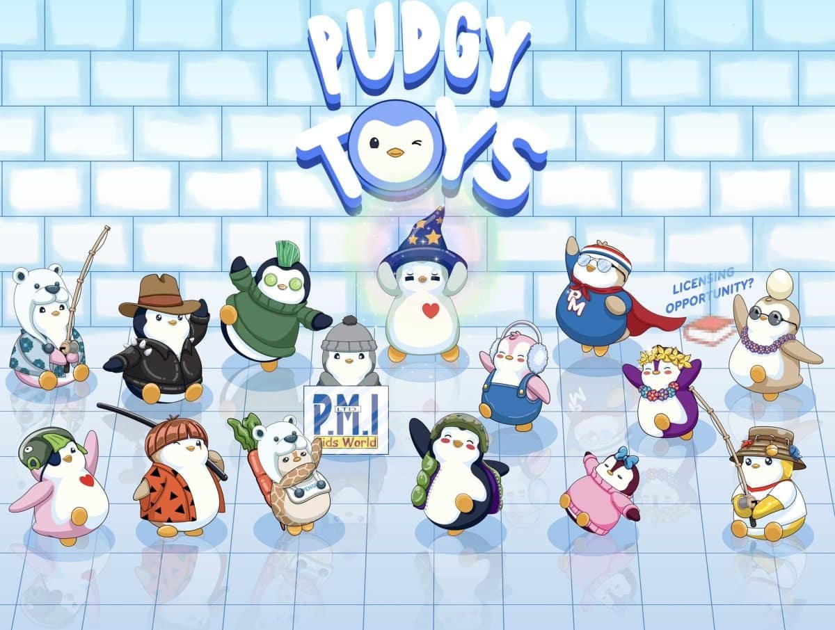 ¡Pudgy Penguins Toys gana medio millón de dólares en dos días! Pudgy Penguins Toys