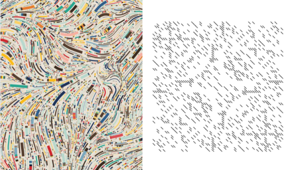 ¡La colección 3AC Grails se vende por $2.4 millones! two artworks from the 3AC Grails collection - Fidenza and Autoglyph