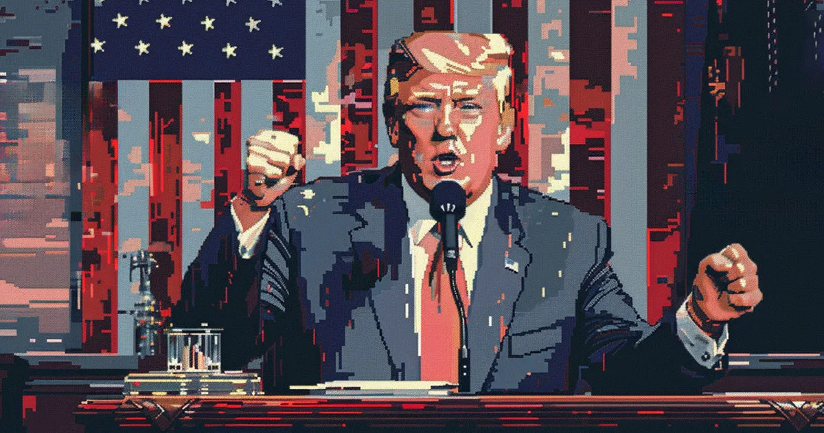 El expresidente Trump insinúa una nueva serie de NFT y destaca la necesidad de liderazgo estadounidense en criptomonedas Former President Trump hints at new NFT series, stresses need for US leadership in crypto