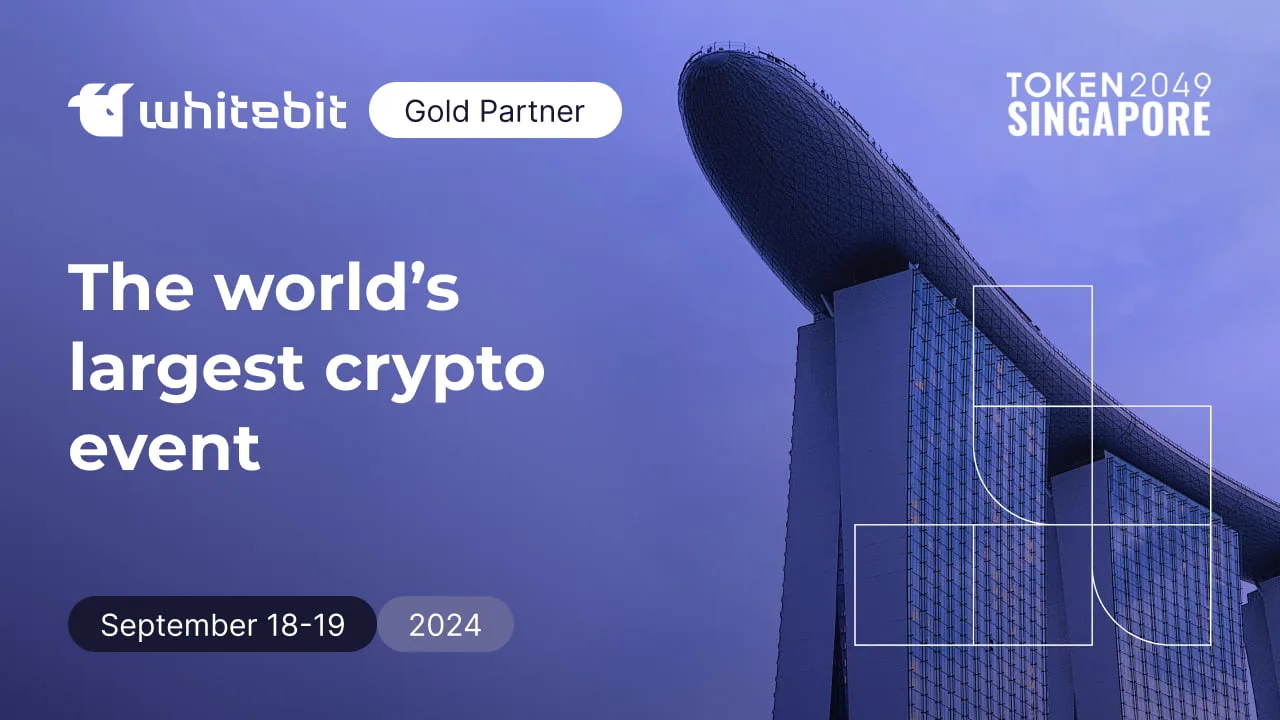 WhiteBIT se asocia con TOKEN2049 Singapur para mostrar innovaciones en servicios de blockchain y criptomonedas WhiteBIT se asocia con TOKEN2049 Singapur para mostrar innovaciones en servicios de blockchain y criptomonedas