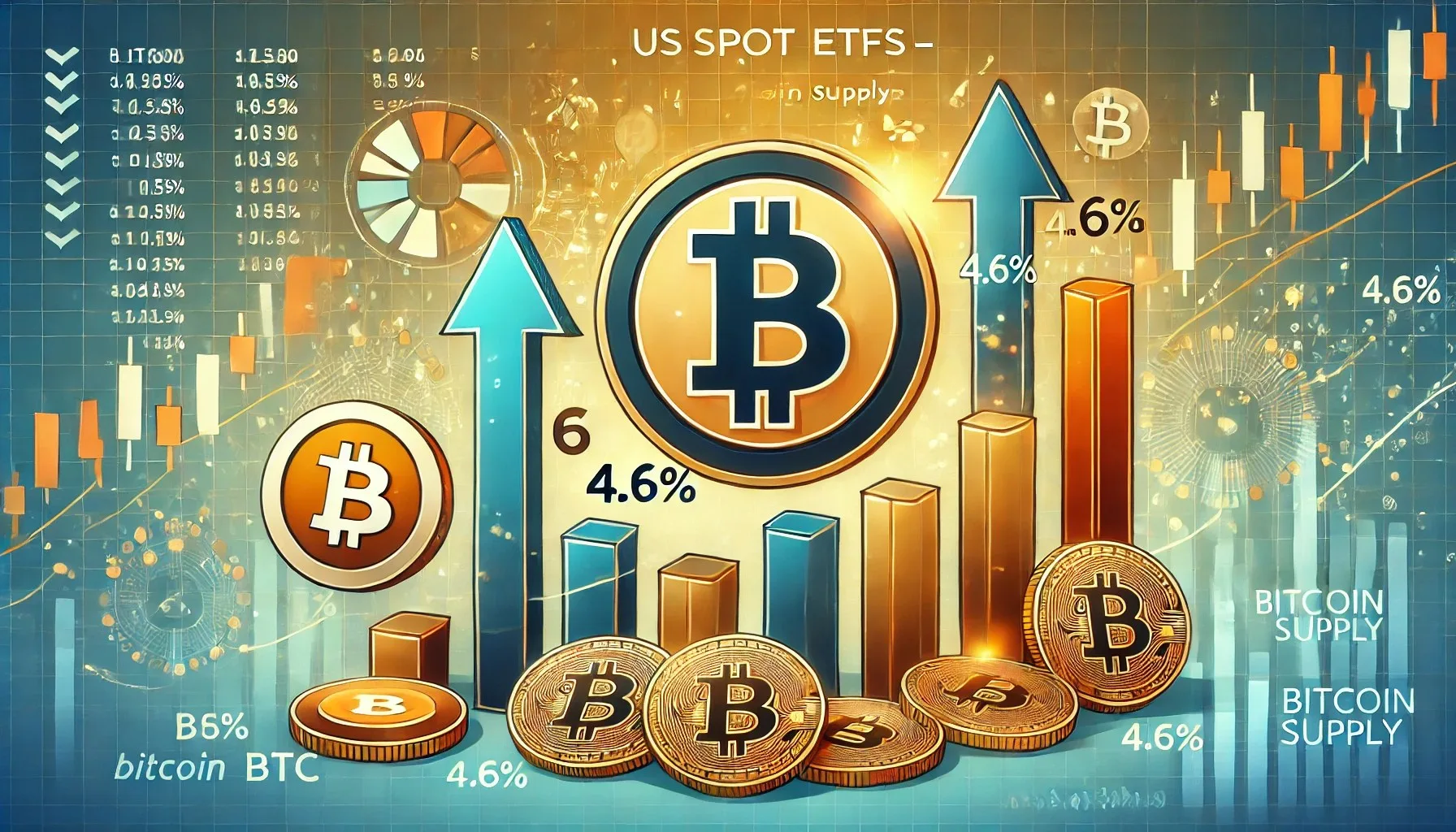 Los ETF al contado de EE. UU. poseen el 4,6% del suministro de Bitcoin: ¿está creciendo la demanda institucional de BTC? US Spot ETFs Hold 4.6% Of Bitcoin Supply – BTC Institutional Demand Growing?