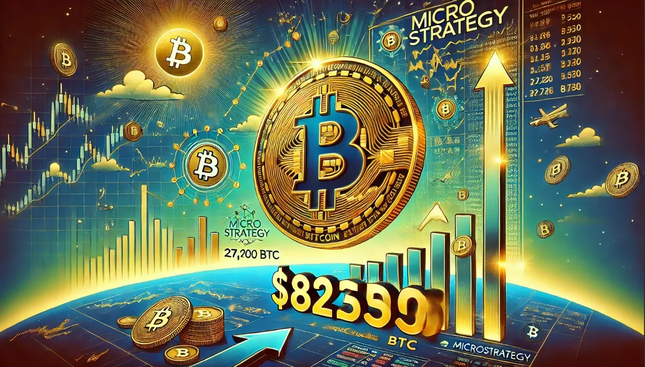 Bitcoin supera los $ 82,500 mientras MicroStrategy realiza una compra importante de 27,200 BTC Bitcoin