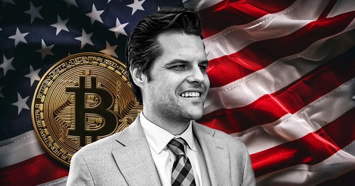 matt-gaetz-bitcoin.jpg Trump nomina al legislador pro-Bitcoin Matt Gaetz como fiscal general de EE.UU.