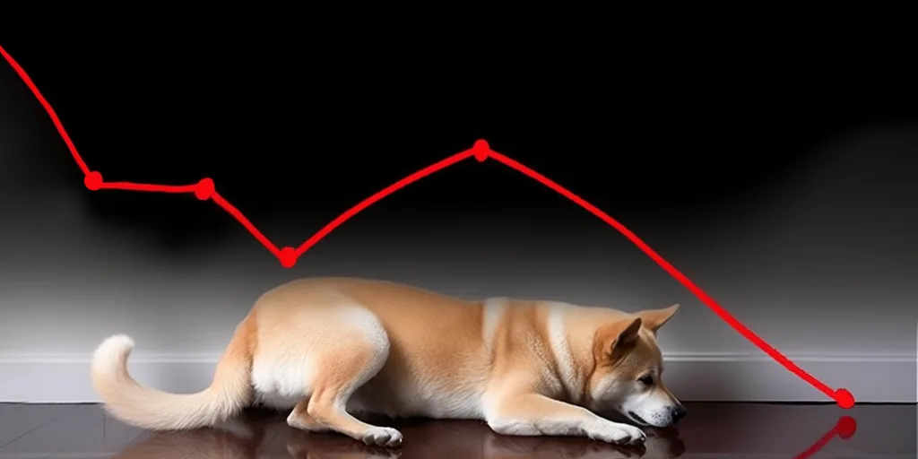 Dogecoin cayó un 19% desde que alcanzó su máximo de 3 años, a pesar del rebote de Bitcoin Decrypt logo
