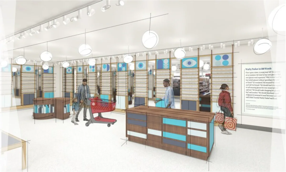 Equipos objetivo con Warby Parker para compras de anteojos en tiendas Equipos objetivo con Warby Parker para compras de anteojos en tiendas