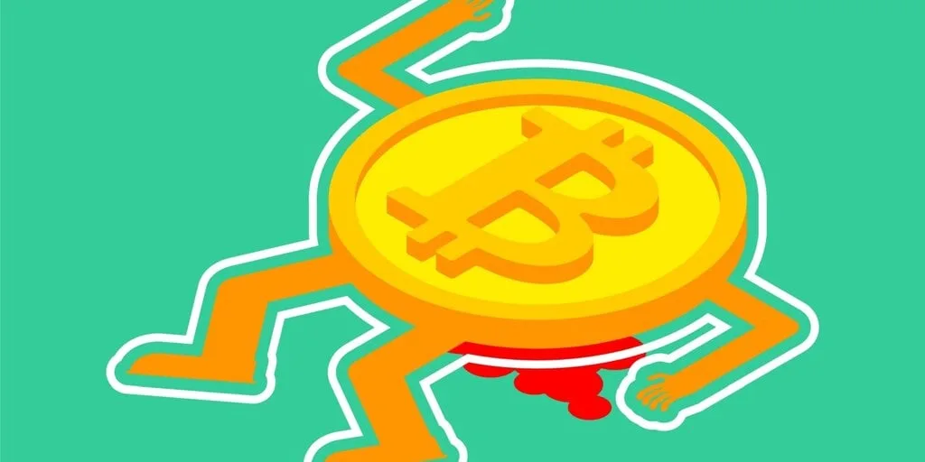 Bitcoin, Ethereum Ethereum Eals están sangrando, mientras que los fondos criptográficos pierden un récord de $ 6.4 mil millones en 5 semanas: Coinshares Decrypt logo