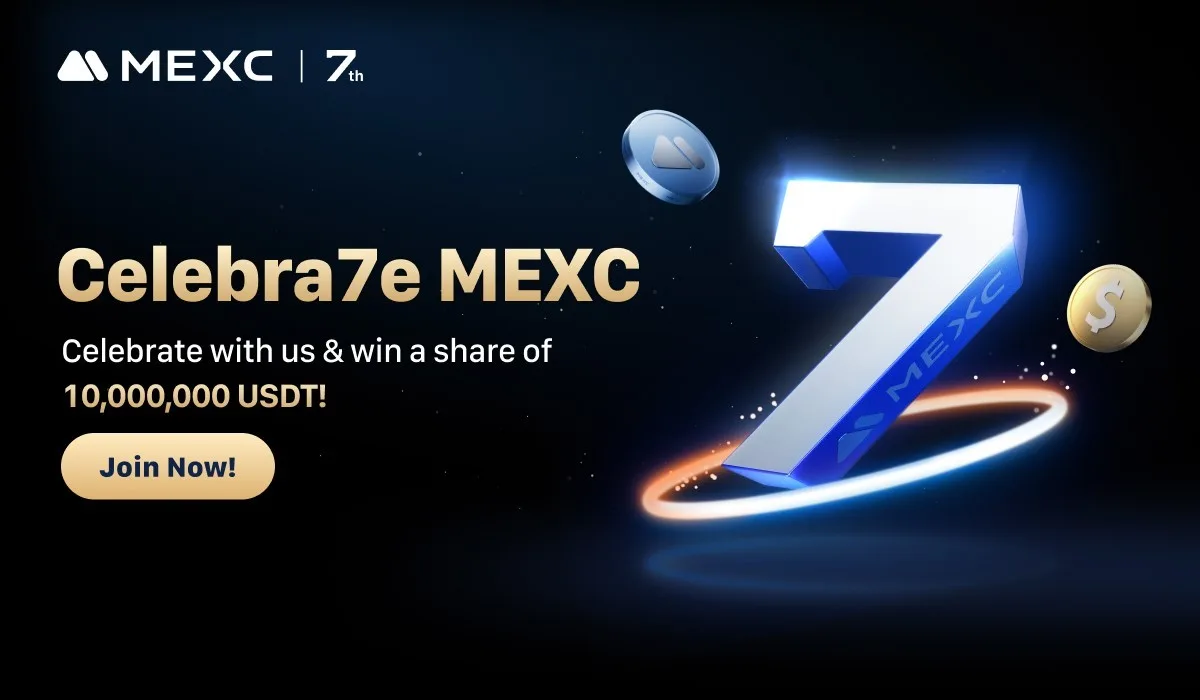 MEXC Hojas 10 MILLONES DE USDT PORD SU 7º ANIVERIO MEXC Hojas 10 MILLONES DE USDT PORD SU 7º ANIVERIO