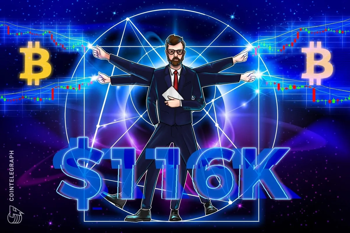 ¿Price BTC a $ 116k siguiente? Bitcoin Trader ve ‘a principios de la semana’ de todos los tiempos ¿Price BTC a $ 116k siguiente? Bitcoin Trader ve 'a principios de la semana' de todos los tiempos