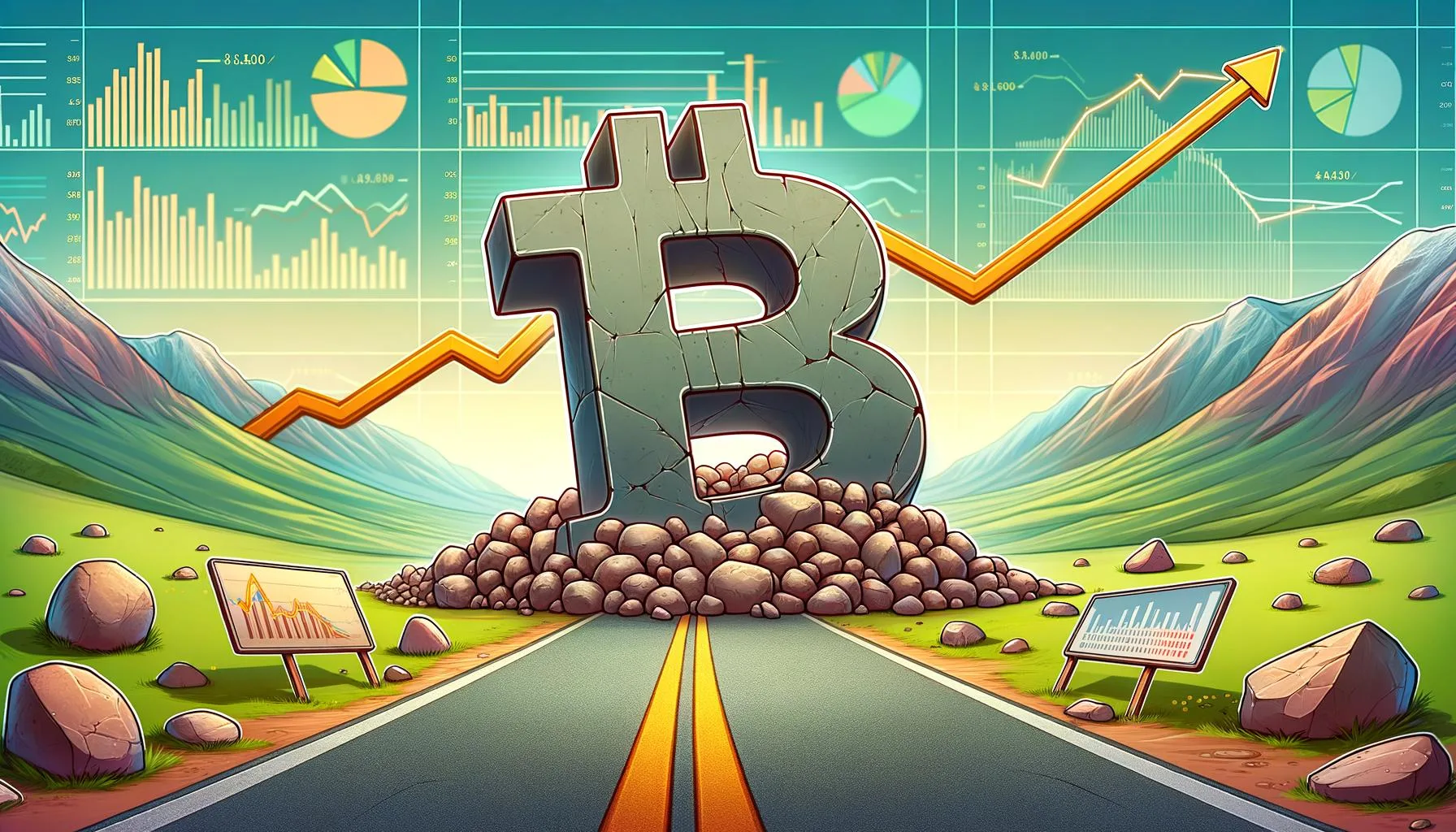 ¿Está otra caída en el horizonte? Bitcoin Price Faces Stiff Resistance