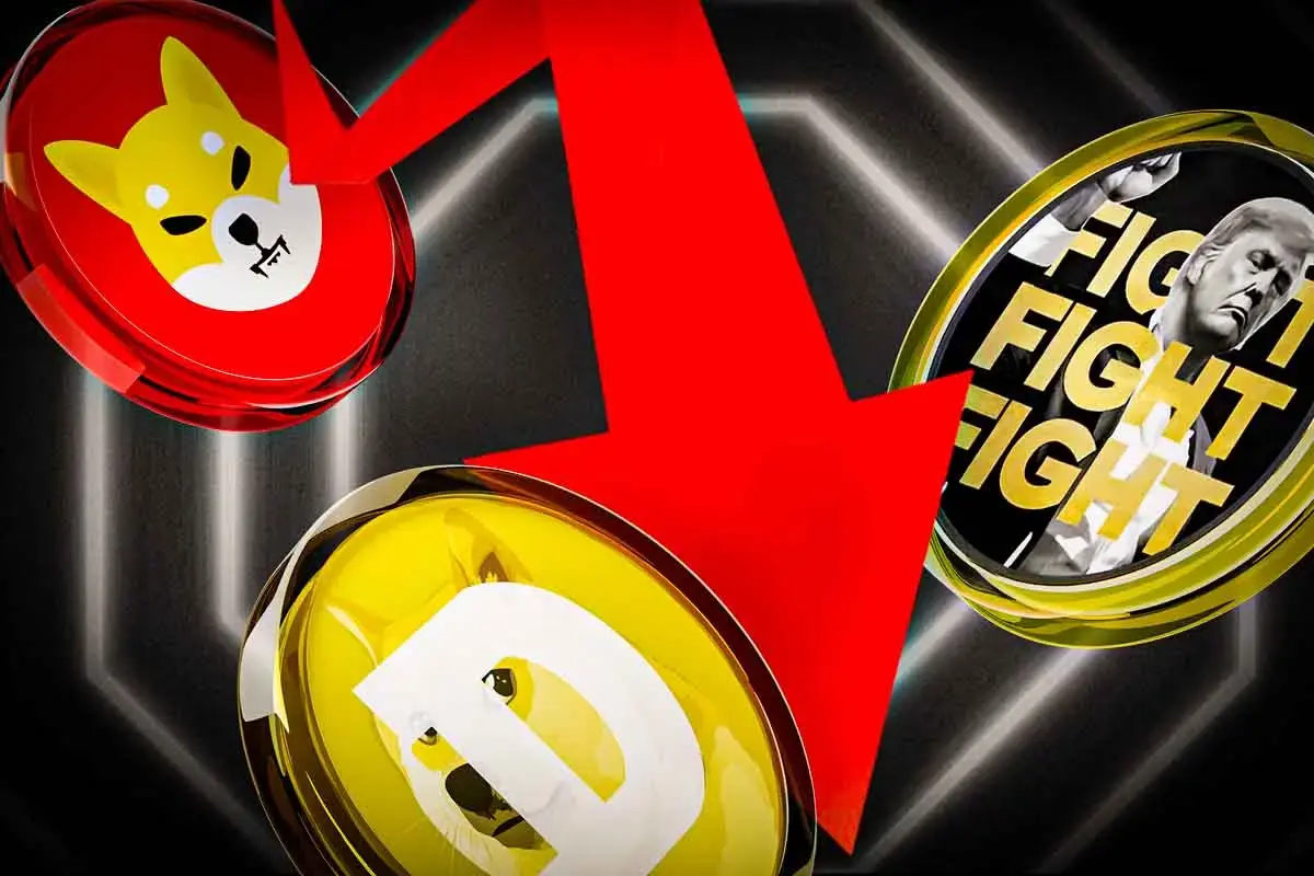 Trump, Dege & Shib sufren en medio del mismo accidente de monedas: ¿Qué hay detrás de la venta de la venta masiva? Meme Coin Market Suffers Crash as DOGE ,SHIBA, TRUMP token bleed