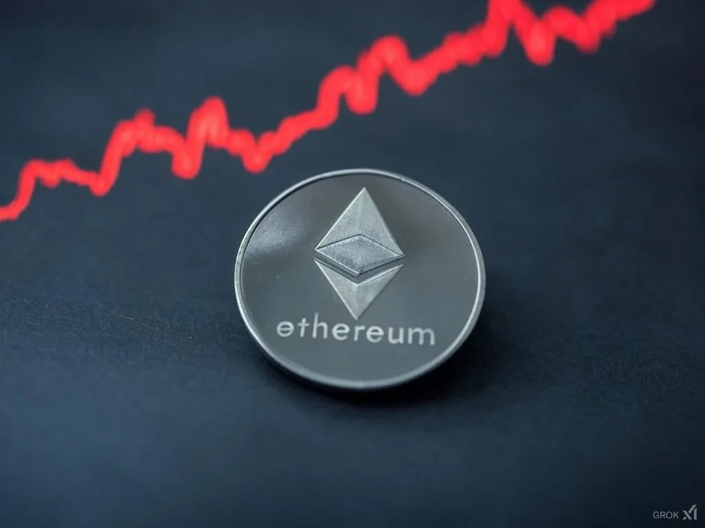 Ethereum desaparece en 3.000 Dólares por Fuerta Compras Installionales Ethereum desaparece en 3.000 Dólares por Fuerta Compras Installionales
